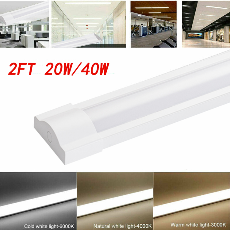 2ft 20W 40W emergency LED office light