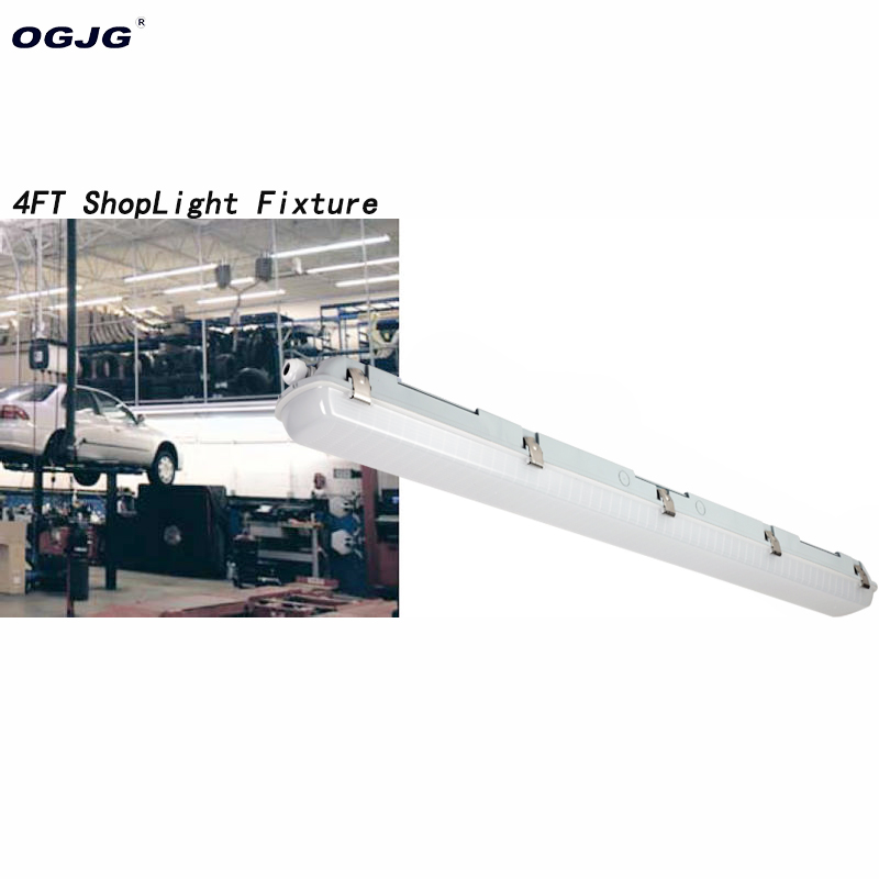 4ft LED Vapor Tight 4800Lumens 40W 5000K 120-277V 